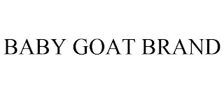 BABY GOAT BRAND