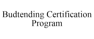 BUDTENDING CERTIFICATION PROGRAM