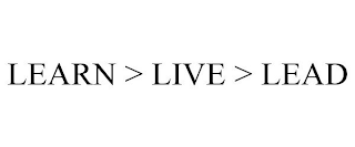 LEARN > LIVE > LEAD