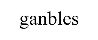 GANBLES