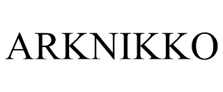 ARKNIKKO