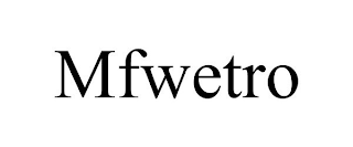 MFWETRO