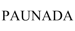 PAUNADA