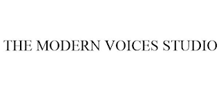 THE MODERN VOICES STUDIO