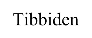 TIBBIDEN