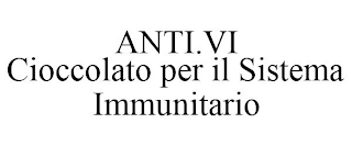 ANTI.VI CIOCCOLATO PER IL SISTEMA IMMUNITARIO