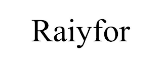 RAIYFOR