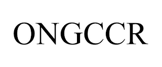 ONGCCR