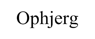 OPHJERG