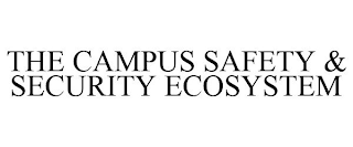 THE CAMPUS SAFETY & SECURITY ECOSYSTEM