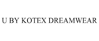 U BY KOTEX DREAMWEAR