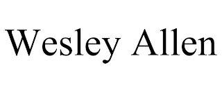 WESLEY ALLEN