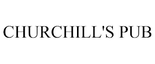 CHURCHILL'S PUB
