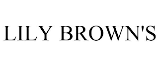 LILY BROWN'S