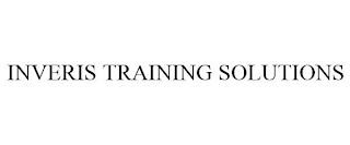 INVERIS TRAINING SOLUTIONS