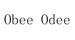 OBEE ODEE