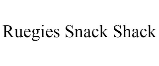 RUEGIES SNACK SHACK