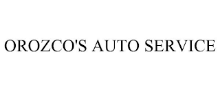 OROZCO'S AUTO SERVICE