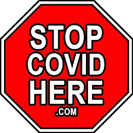 STOP COVID HERE .COM