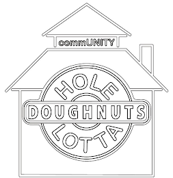 COMMUNITY HOLE DOUGHNUTS LOTTA