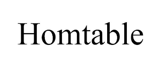 HOMTABLE