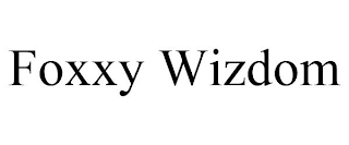 FOXXY WIZDOM