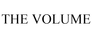 THE VOLUME