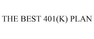 THE BEST 401(K) PLAN