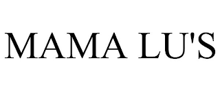 MAMA LU'S