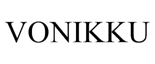 VONIKKU