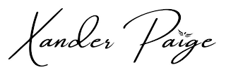XANDER PAIGE