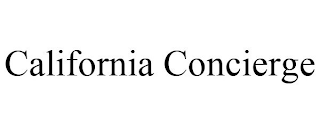CALIFORNIA CONCIERGE