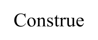 CONSTRUE