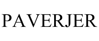 PAVERJER