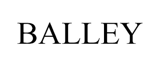 BALLEY