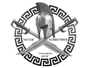 NEVER SURRENDER THERMOPYLAE 480 BC