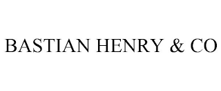 BASTIAN HENRY & CO