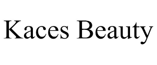 KACES BEAUTY
