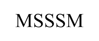 MSSSM