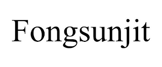 FONGSUNJIT