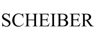 SCHEIBER