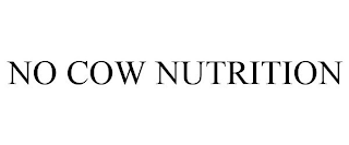 NO COW NUTRITION