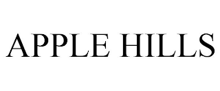 APPLE HILLS