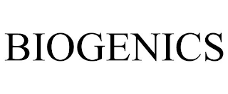 BIOGENICS