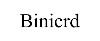 BINICRD