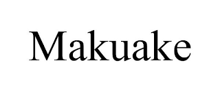 MAKUAKE