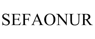 SEFAONUR