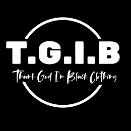 T.G.I.B, THANK GOD I'M BLACK CLOTHING