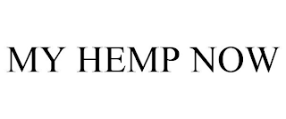 MY HEMP NOW