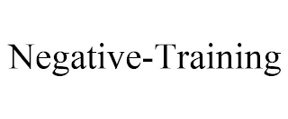 NEGATIVE-TRAINING